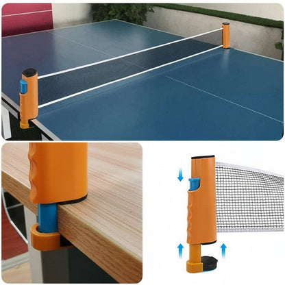 RETRACTABLE TABLE TENNIS NET PORTABLE REPLACEMENT PING PONG SET SPORTS