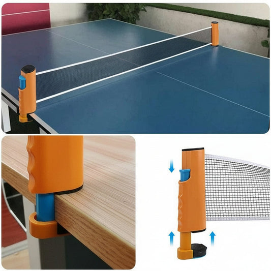 RETRACTABLE TABLE TENNIS NET PORTABLE REPLACEMENT PING PONG SET SPORTS