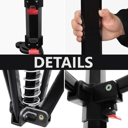 3x3 Strong Outdoor Tent Oxford Gazebo Waterproof Auto Button Hexagonal Pole