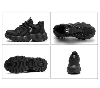 Steel Toe Work Shoes Safety Sneakers Industrial Shoes Lightweight Puncture Proof