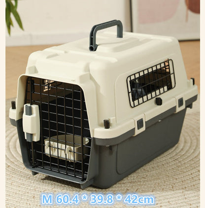 60CM Plastic Airline Travel Cage/Carrier/Crate