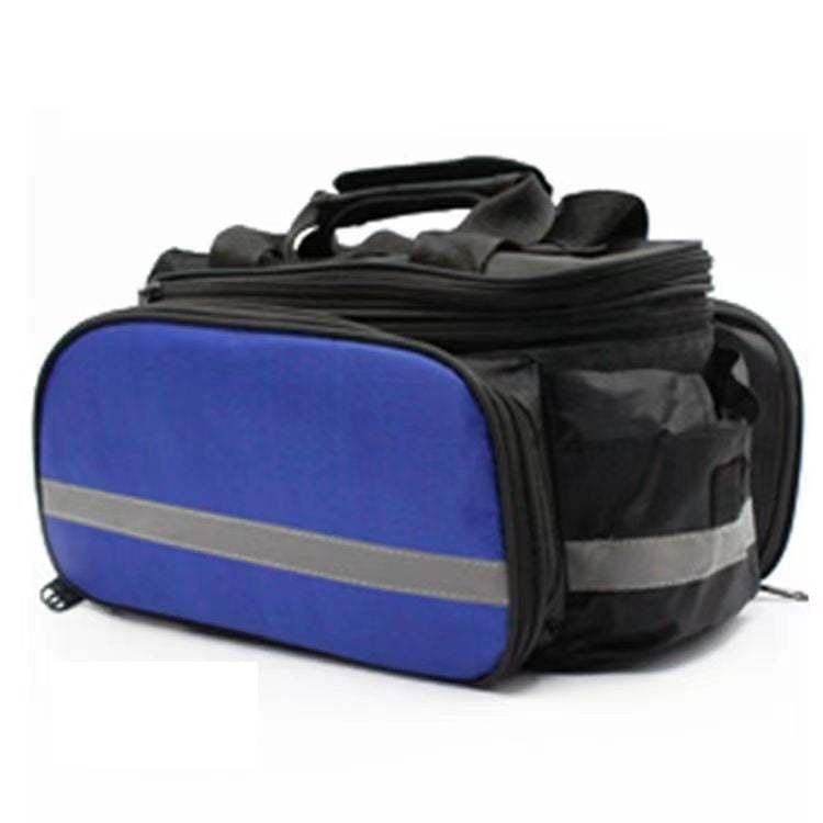 Ecotrek Waterproof Bicycle Rear Seat Bag – Multifunctional Pannier Rack Saddle Bag JS17606