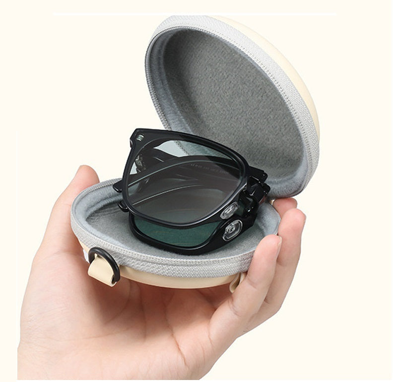 Ecotrek Polarised Folding Square Sunglasses – UV380 Lightweight Travel Shades LX17-21