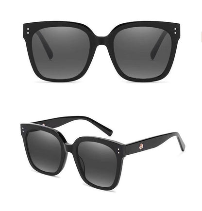 ECOTREK Polarised Square Sunglasses UV400 – Retro Fashion Shades for Women LX06