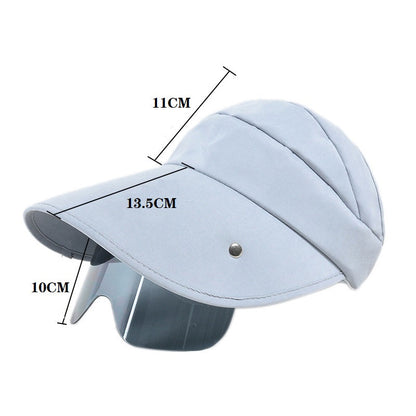 Women Summer Sun Protection Baseball Adjustable Cap Hat Unisex Golf UPF 50+