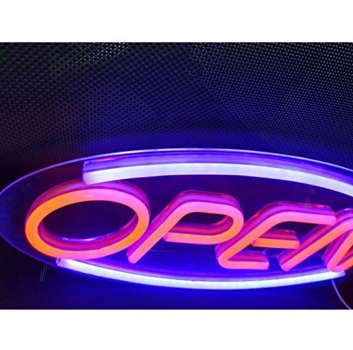 OPEN Neon Sign LED Tube USB