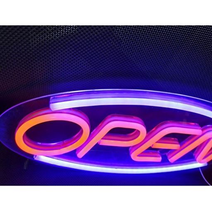 OPEN Neon Sign LED Tube USB