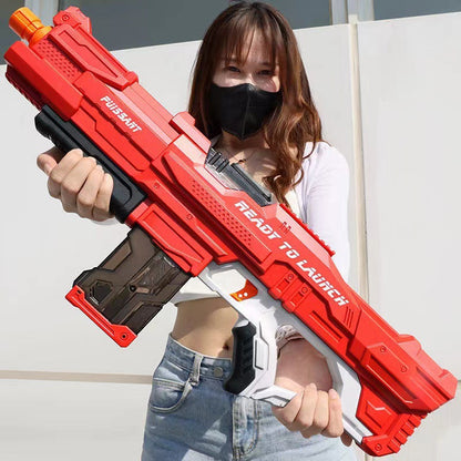 Electric Water Gun Automatic Water Absorption Water Blaster Soaker 48cm