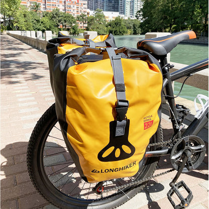 ECOTREK Bicycle Side Pannier Bag – Large Capacity Waterproof Rear Bag YJ5161