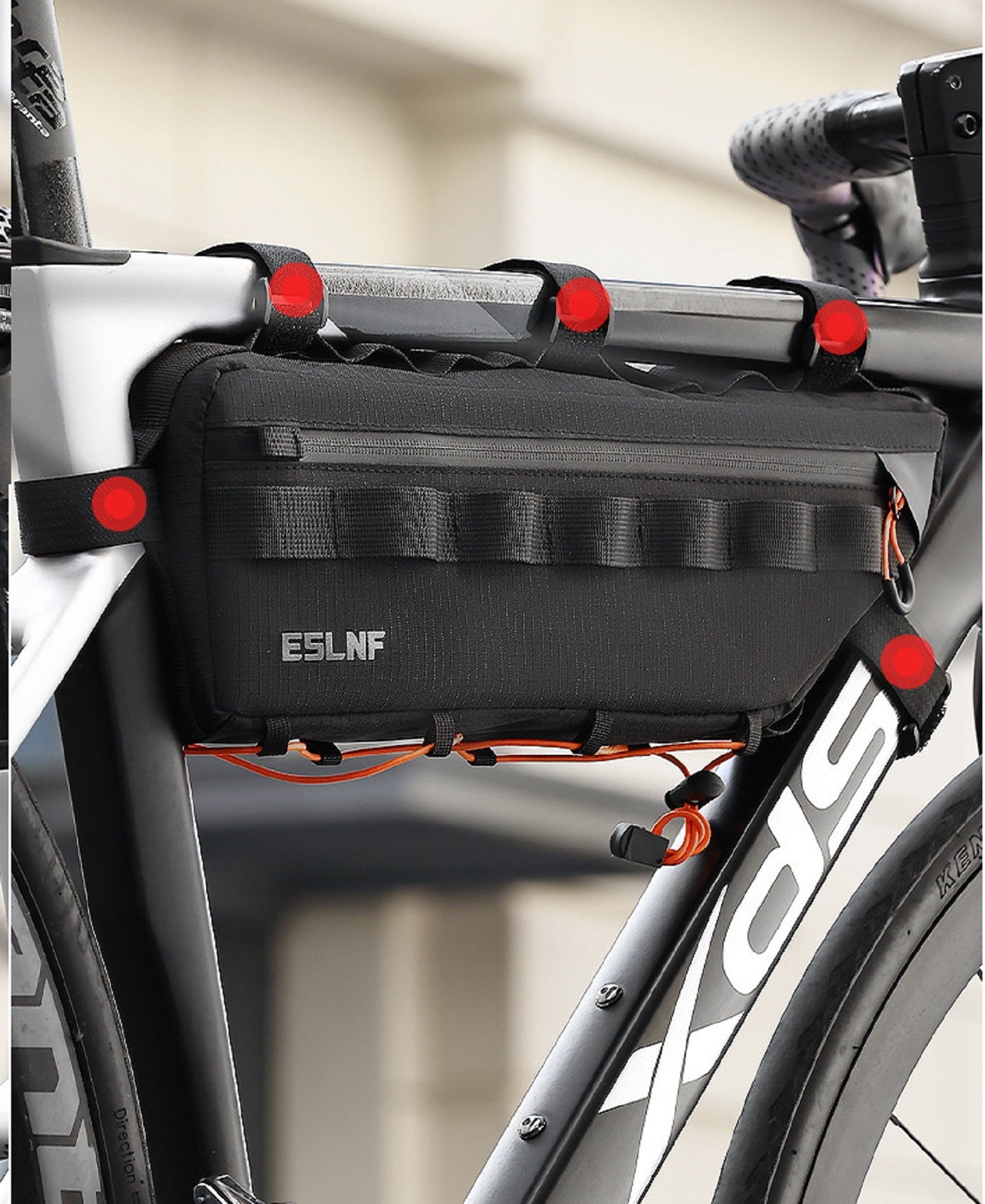 Bike Triangle Frame Bag – Large Capacity Waterproof Cycling Bag QX12501