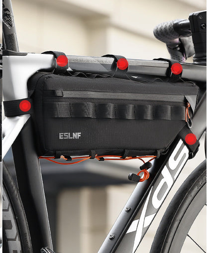 Bike Triangle Frame Bag – Large Capacity Waterproof Cycling Bag QX12501