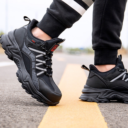 Steel Toe Work Shoes Safety Sneakers Industrial Shoes Lightweight Puncture Proof