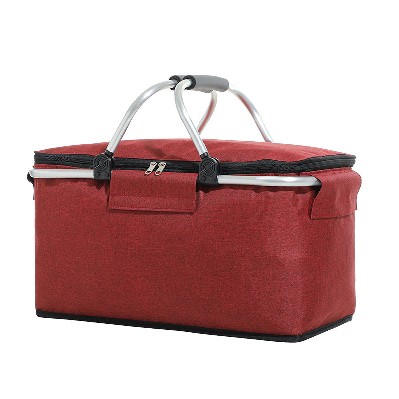 Insulated Picnic Lunch Bag - Large 20L Foldable Soft Cooler Bag JS33001