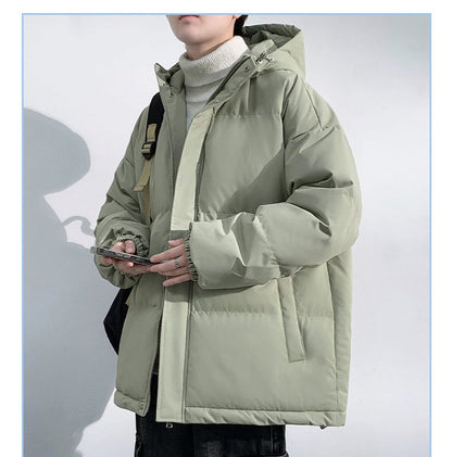 Men's Winter Jacket Green XL - 4XL