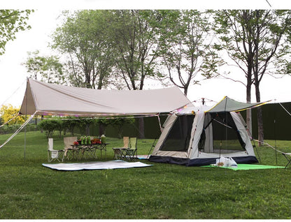 Square Sun Shade Sail – Waterproof Outdoor Canopy for Garden, Patio, and Parties