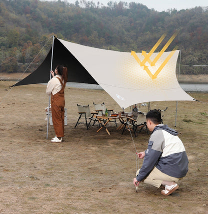 Large Butterfly-Style Blackout Canopy – Waterproof & Portable