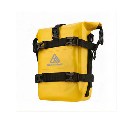 Motorcycle Waterproof PVC Crash Bar Bag – 5–8L Roll-Top Adventure Storage Pouch BQF1125