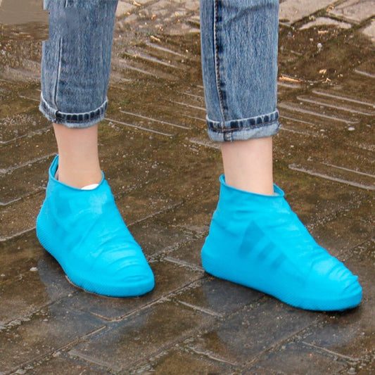 Ecotrek Waterproof Silicone Shoe Covers – Reusable Anti-Slip Rain Boot Protectors (1 Pair) YR6015