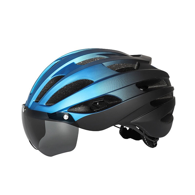 ECOTREK Adult Bicycle Helmet – Adjustable Cycling Helmet with Removable Goggles HT53107