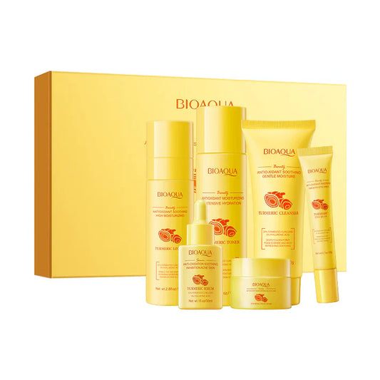 BIOAQUA Turmeric Facial Skincare Set