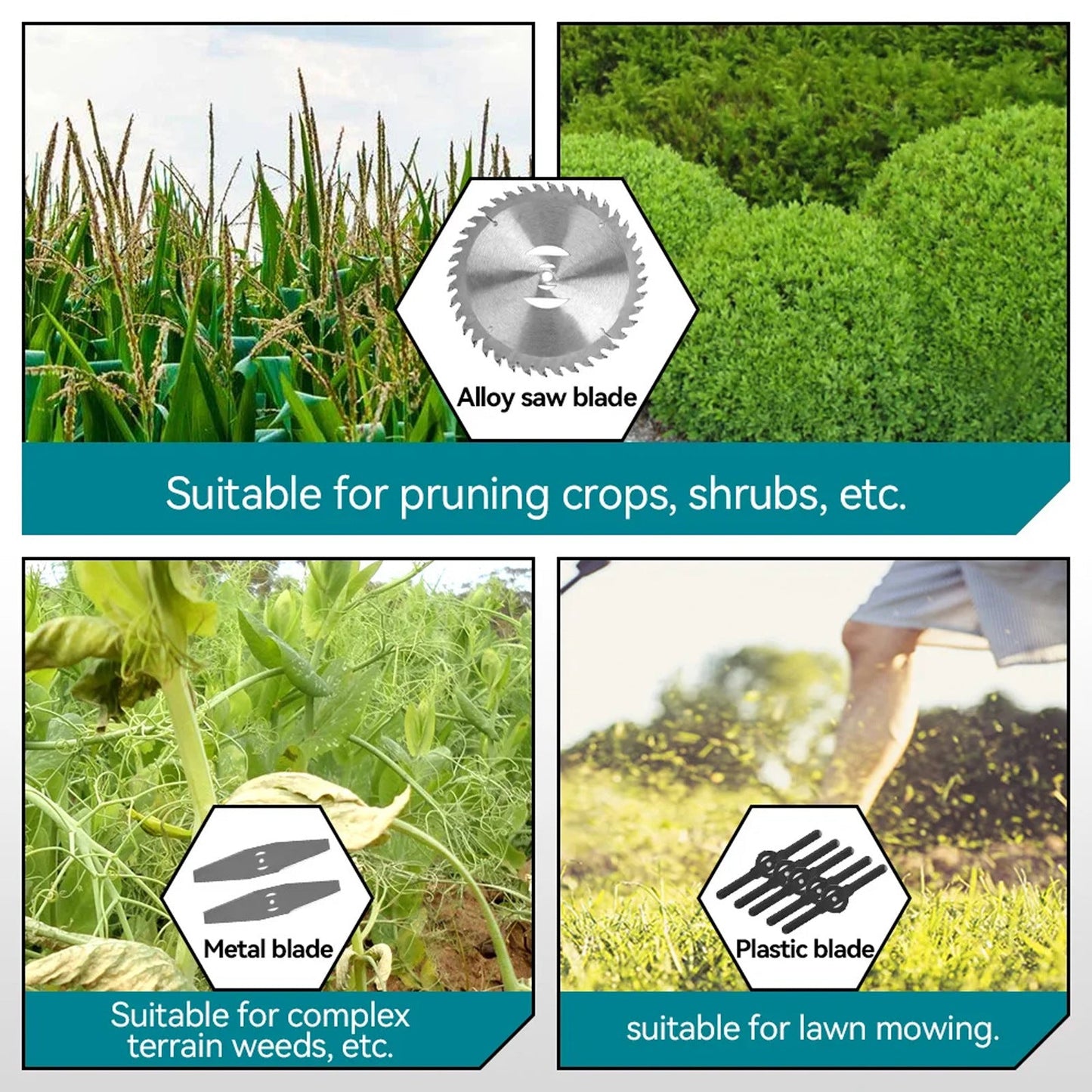 Lawn Mower Cordless Grass Trimmer