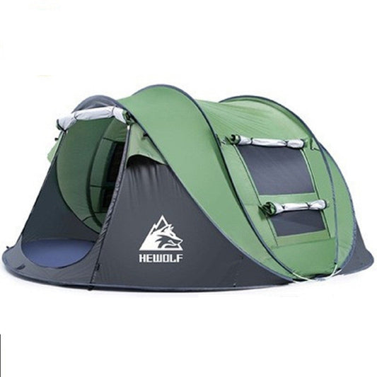 Boat-Shaped Pop-Up Camping Tent Large 280(L) x 200 (W) x 120(H)cm DYLF73910