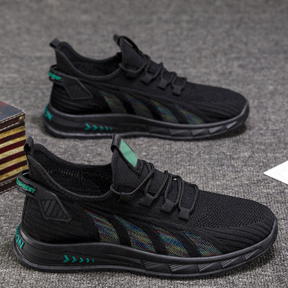 Size 9-13 Mens Slip On Walking Shoes Lightweight Breathable Non Slip Running