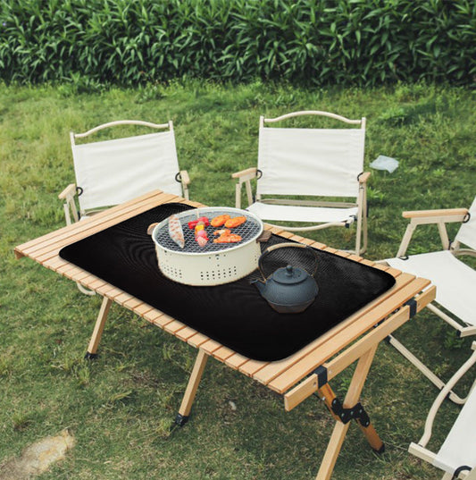 Ecotrek BBQ Grill Mat - Fireproof Deck & Patio Protector, Double-Sided Waterproof Oil-Proof HC12101