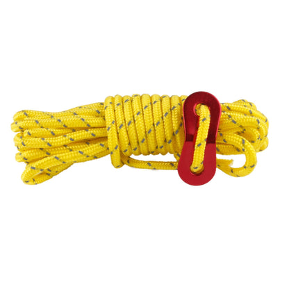 Ecotrek Tent Rope Roller – 4m Reflective Camping Rope HL5283