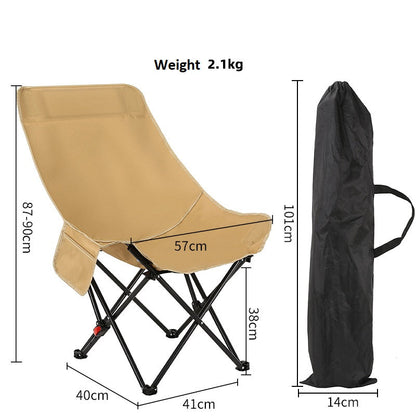 ECOTREK Three-Position Portable Folding Outdoor Chair