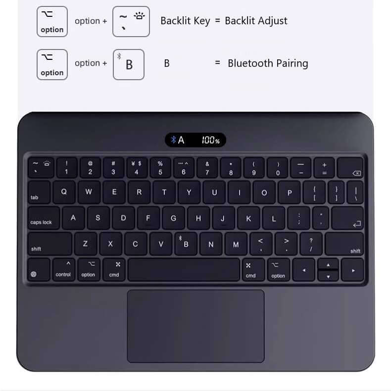 Smart Magic Bluetooth keyboard for iPad Pro 12.9 inch