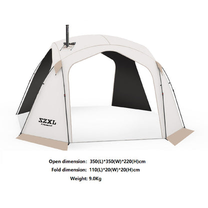 Quick Setup Automatic Dome Canopy with UV Protection (PU3000+)