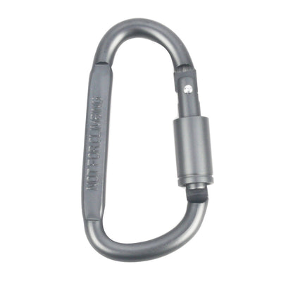 Heavy Duty D-Shaped Aluminium Carabiner Hooks