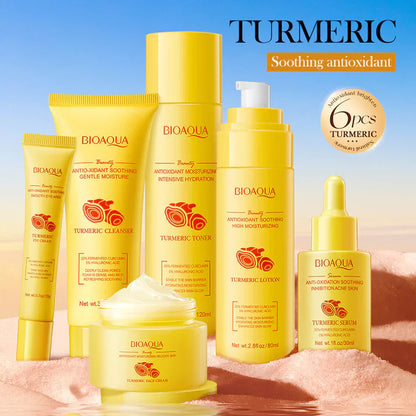 BIOAQUA Turmeric Facial Skincare Set
