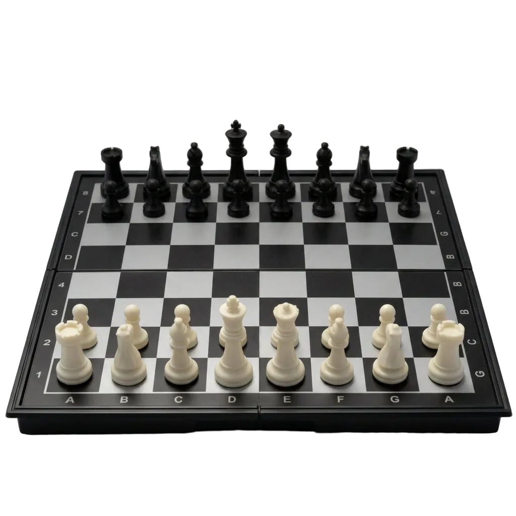 Portable 36cm Magnetic Folding Chess Set for Travel and Tournament Play