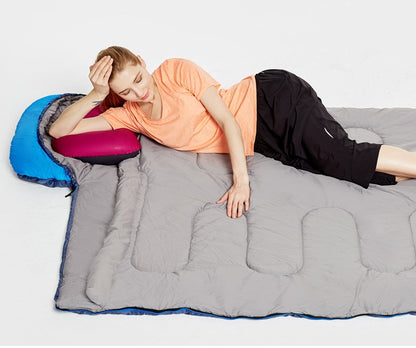 4-Season Adults Envelope Camping Sleeping Bag – Compact & Lightweight 61327