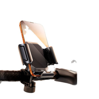 Bicycle Handlebar Mount Phone Holder One-Hand Operation