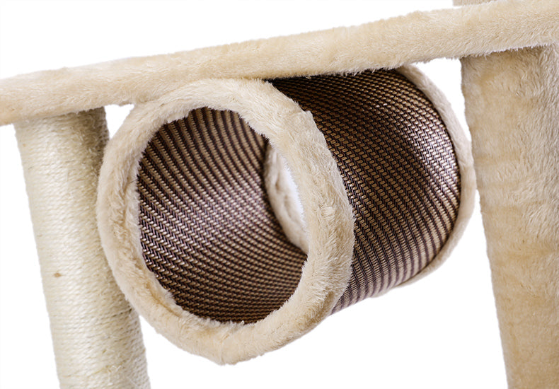 Summer Cooling Ice Rattan Activity Centre Cat Scratching Post Condo Treehouse