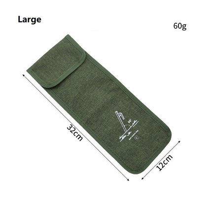 Tent Stakes Storage Bag - Camping Peg Organiser Pouch for 8"-12" Steel Nails CZ7502