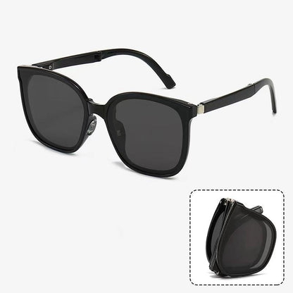 Ecotrek Polarised Folding Square Sunglasses – UV380 Lightweight Travel Shades LX17-21