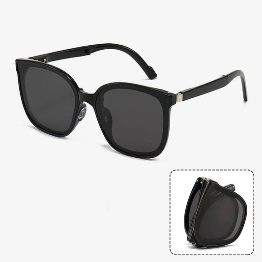 Ecotrek Polarised Folding Square Sunglasses – UV380 Lightweight Travel Shades LX17-21