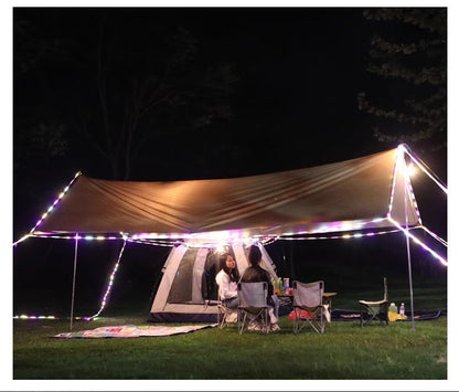 Square Sun Shade Sail – Waterproof Outdoor Canopy for Garden, Patio, and Parties