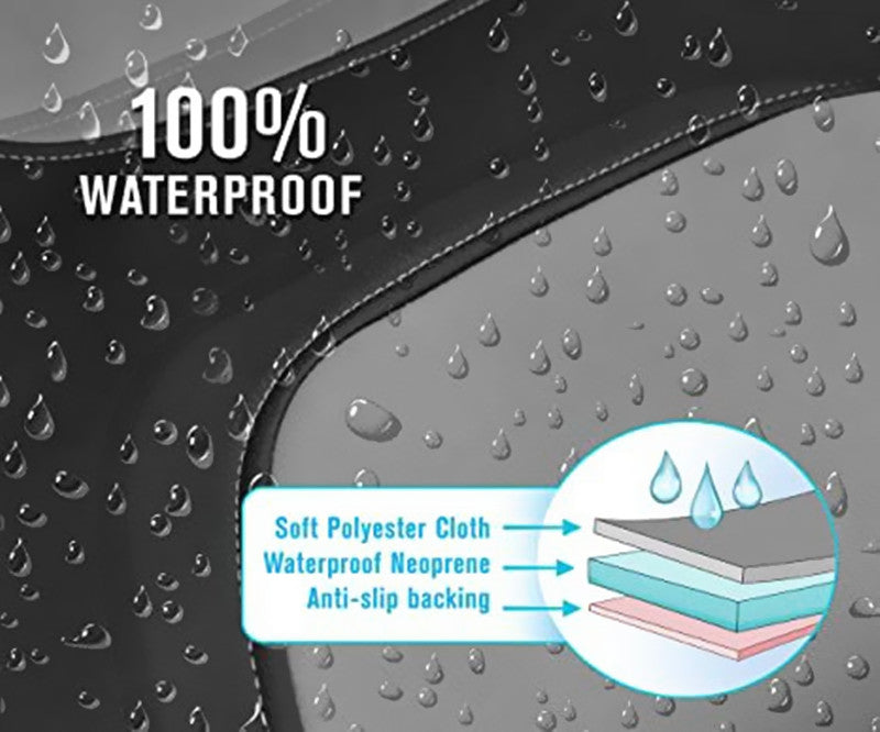 Waterproof Front Bucket Seat Cover Neoprene Universal Fit