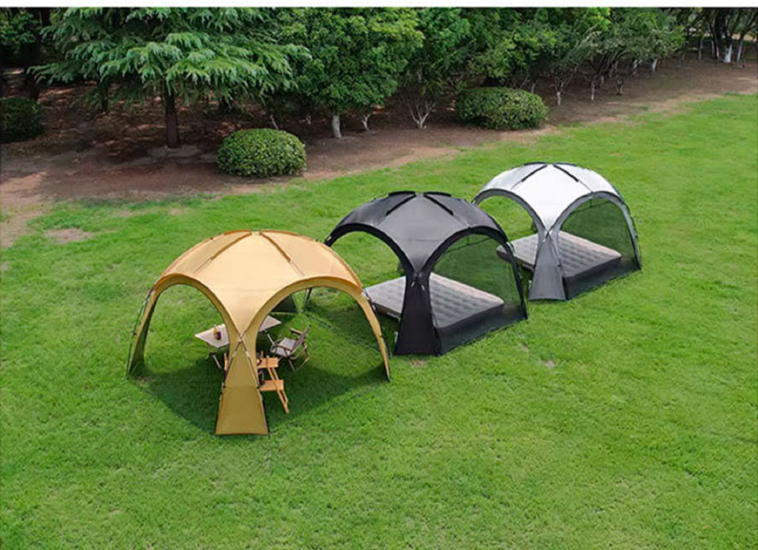 gazebo tent nz Party Tent Gazebo / Canopy / Family Tent – UPF50+ 320 × 320 × 205(H)cm