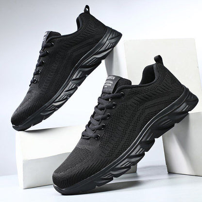 Mens Slip On Walking Shoes Lightweight Breathable Non Slip Running Shoes 44-48