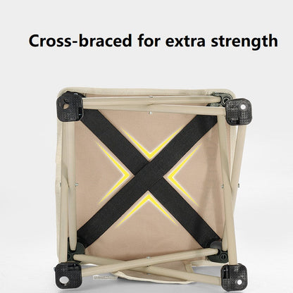 Urban Wave Portable Camping Stool, 33 cm Wide YQ165019