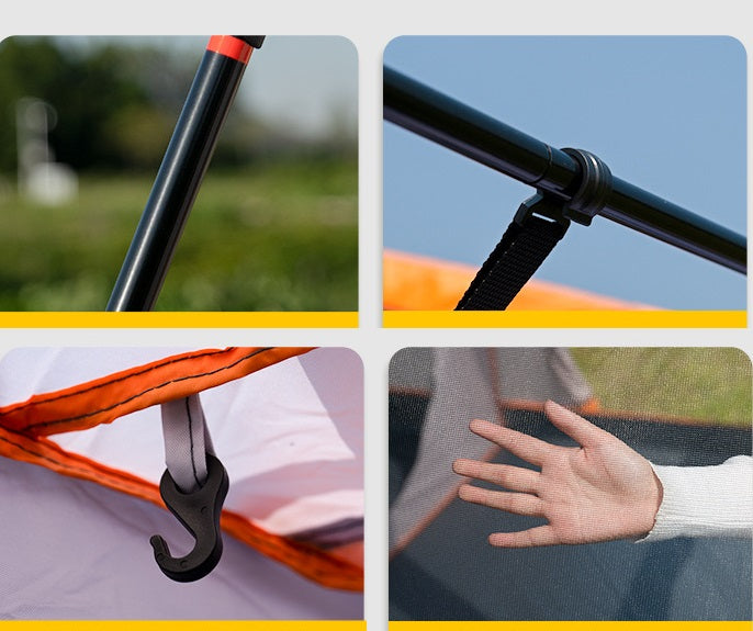 Family Tent –Double layers Waterproof-3 Size Two Colours Aavailable LCF91228