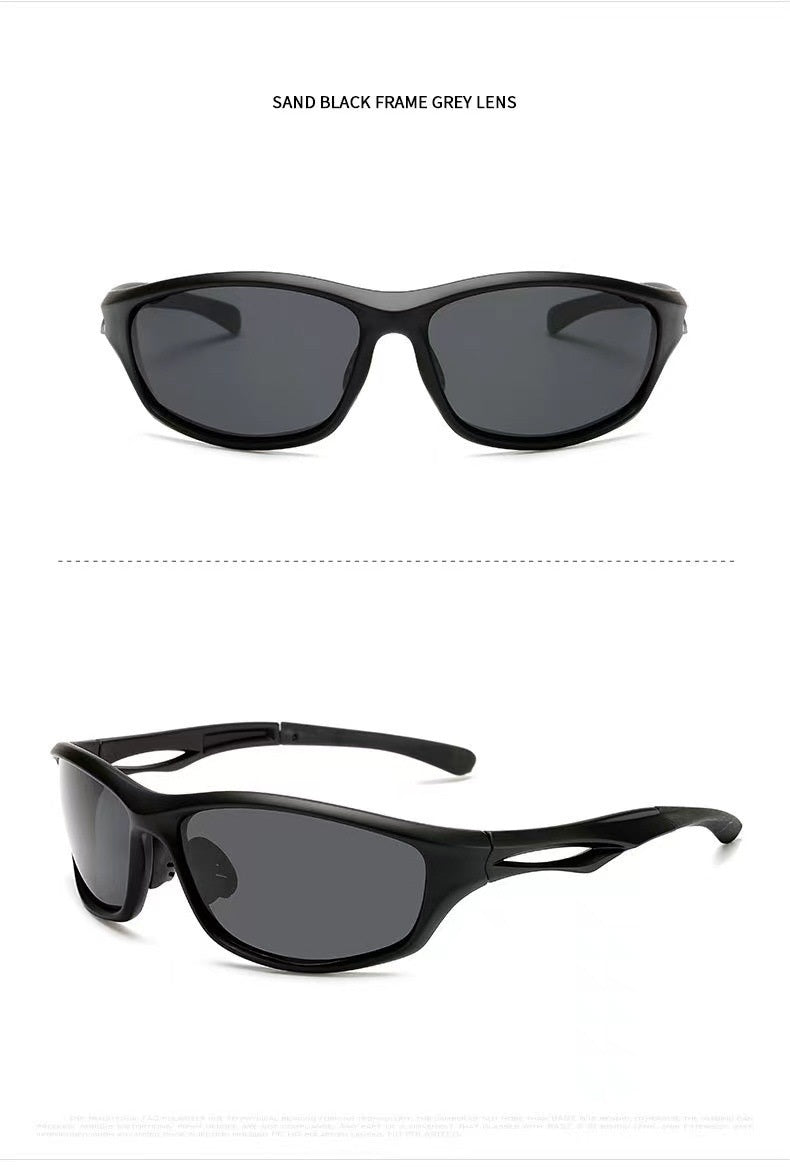 ECOTREK Sports Polarised Sunglasses – Lightweight Outdoor Shades for Running, Cycling & Driving LX08