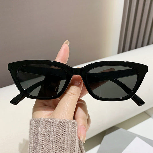 ECOTREK Cat Eye Sunglasses – Retro Fashion Small Frame Shades for Men & Women LX09