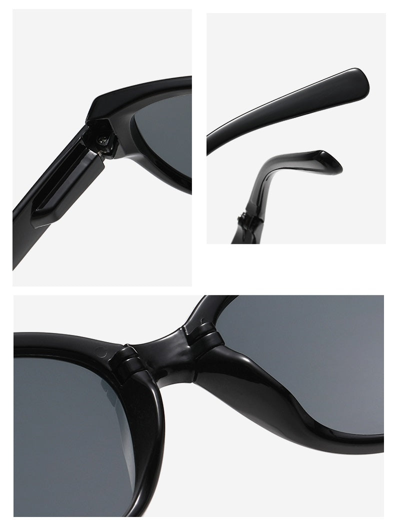 Ecotrek Women Polarised Folding Sunglasses – UV380 Retro Lightweight Shades LX18-21